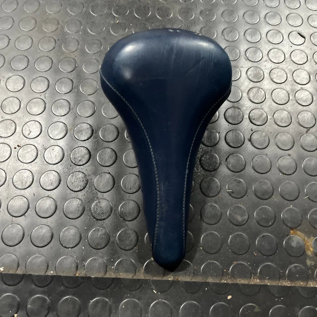 Selle Vélo Vintage Troxel Cuir Marron – Rare