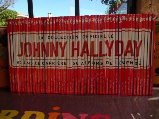COLLECTION COMPLÈTE &JOHNNY Hallyday" 50 Ans de carrière - 50 Albums de