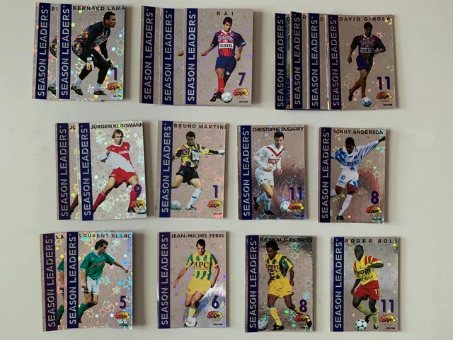 CALDERARO PSG PARIS SG TOULOUSE TFC Carte official football cards