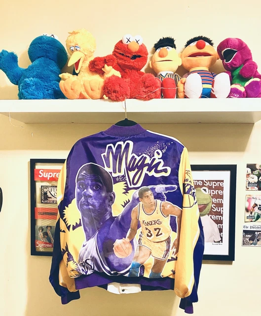 Lakers chalk line jacket best sale