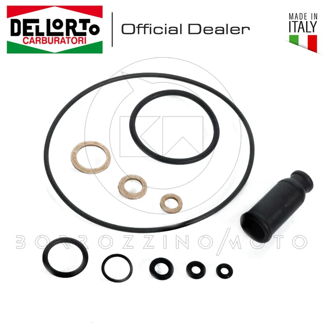Joint De Carburateur Dell'Orto PHBH 26 à 30 - Série Complète Pour AS/AD/BS Etc. - Neuf, Fabriqué En Italie