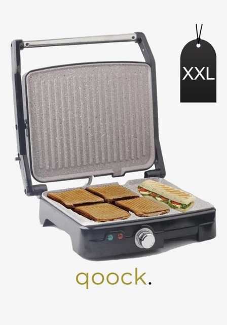 3-in-1-Kontaktgrill für Sandwiches, Waffeln und das Grillen 1800 Watt