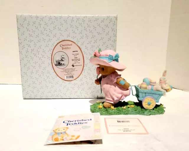 Enesco Cherished Teddies On A Happy Hunt 4030794 NOS 2012