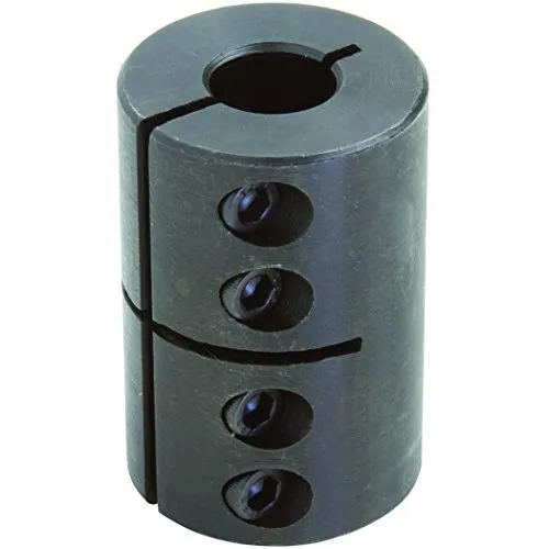Climax Part CC-050-037 Mild Steel Black Oxide Plating Clamping Coupling 1/2 i...