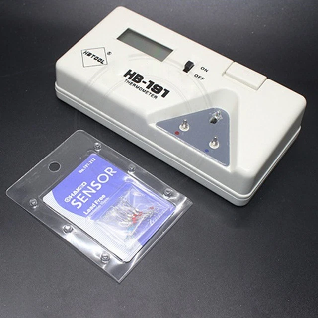 Soldering Iron Tip Thermometer For Lead-Free Solder LCD Digital Display