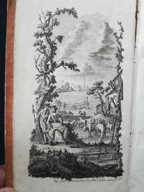 Duhamel du Monceau, débuts de l'agriculture 1764 panneaux de cuivre 2