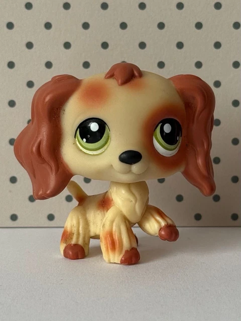 Lot Littlest Pet Shop - Cocker Spaniel #?? + #252 Brown - Puzzle Exclusive
