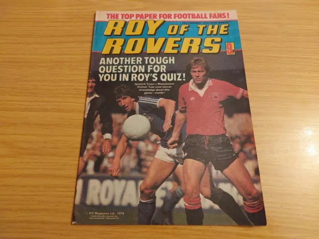 Roy of the Rovers Weekly Comic Issue Dated 24th February 1979
