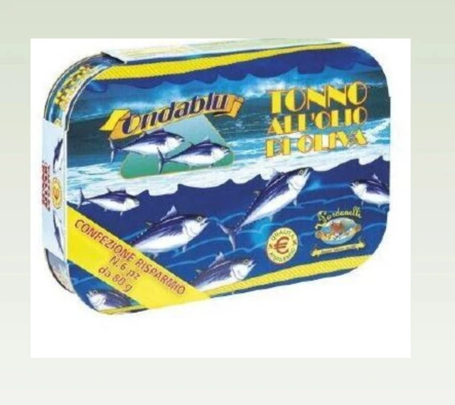 Tonno Sardanelli Ondablu 12 scatole x 80 gr. Alta qualità OFFERTA