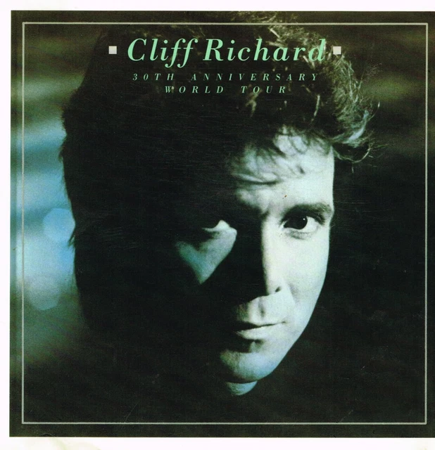 CLIFF RICHARD 30TH Anniversary World Tour tour programme UK 1988 32