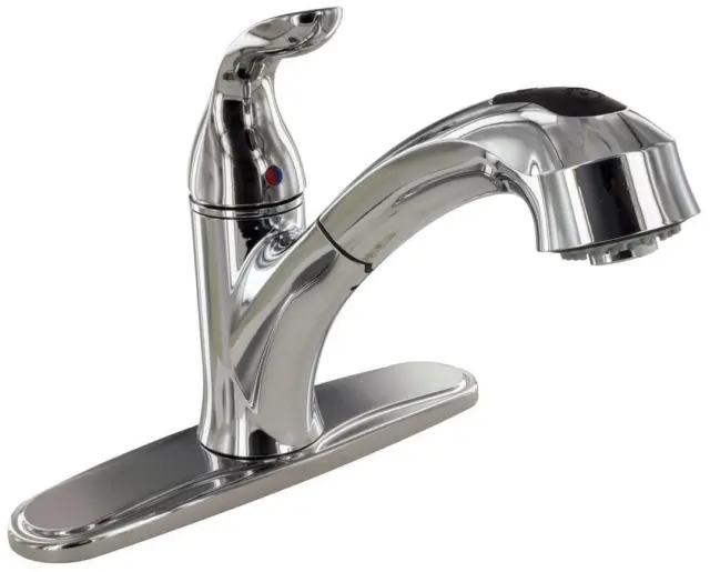 VALTERRA PF231341 Phoenix Faucets Single-Handle Pull Out Hybrid Kitchen Faucet -