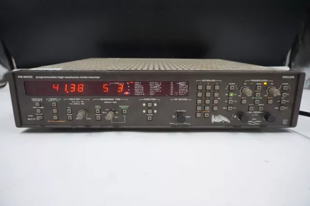 PHILIPS   PM  6652 programmaple high resolution timer/ counter    E 1391    AK