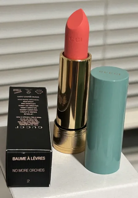 Gucci Lip Balm Lipstick  #2 No More Orchids - 3.5g/0.12oz NIB
