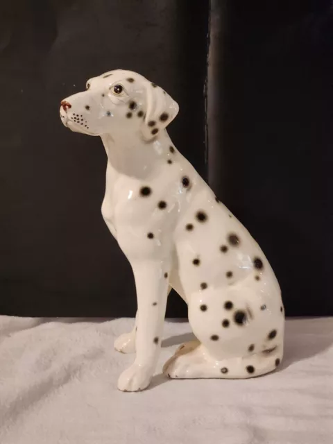 Dalmation Porcelain Majestic Sitting Figurine