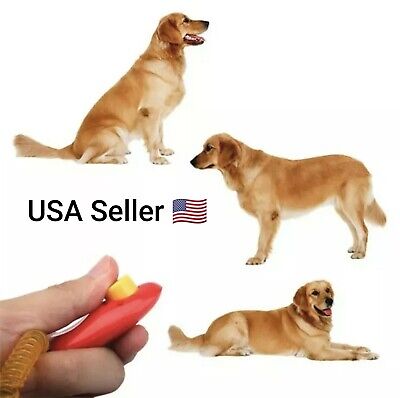 High Quality Universal Animal Pet Dog Cat Training Clicker Obedience Aid 1 pc