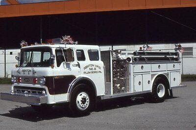 Renton PA 1979 Ford C Emergency One Pumper - Fire Apparatus Slide
