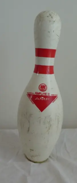 Vintage AMFLITE II AMF Plastic Coated Bowling Pin ABC Approved Made In USA Sport
