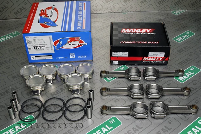 JE FSR Forged Pistons Manley 625+ I Beam Rods for Supra MKIV 2JZGTE 86.5mm 8.5:1