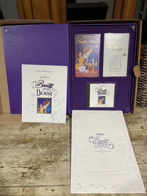 Disneys Beauty And The Beast Collectors Deluxe Video Vhs Edition!  Unused! New!