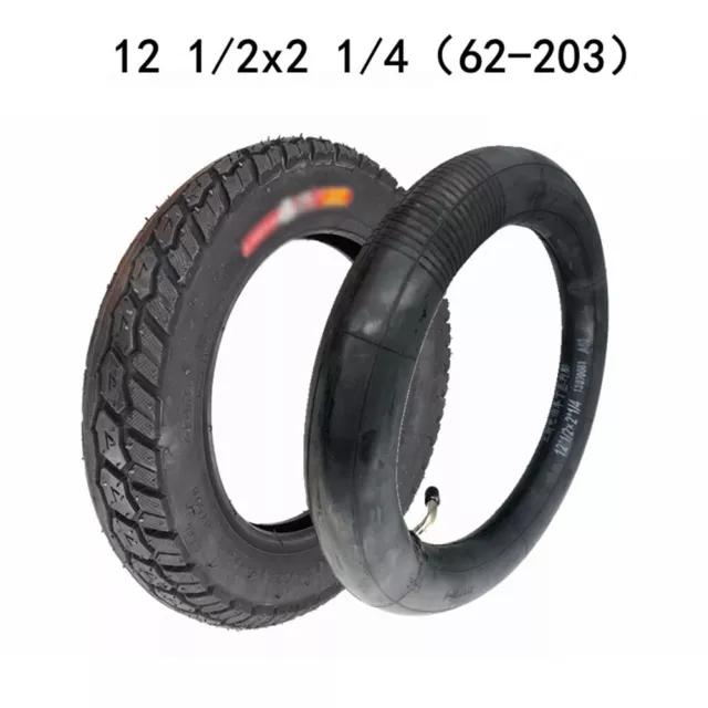 12 1/2x2 1/4 E-Bike-Scooter Pneumatic Tire-Set 12 Inch Inner Tube+Tire - Thicken