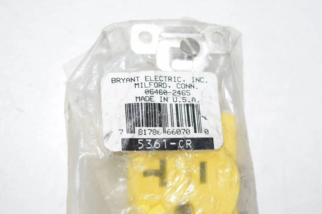 NEW Bryant Electric 06460-2465 Electrical Connector