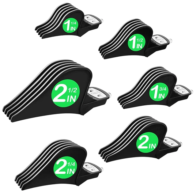 Protectores de cortadora, peines guía de cortadora de cabello premium para Wahl Clippers mega corte