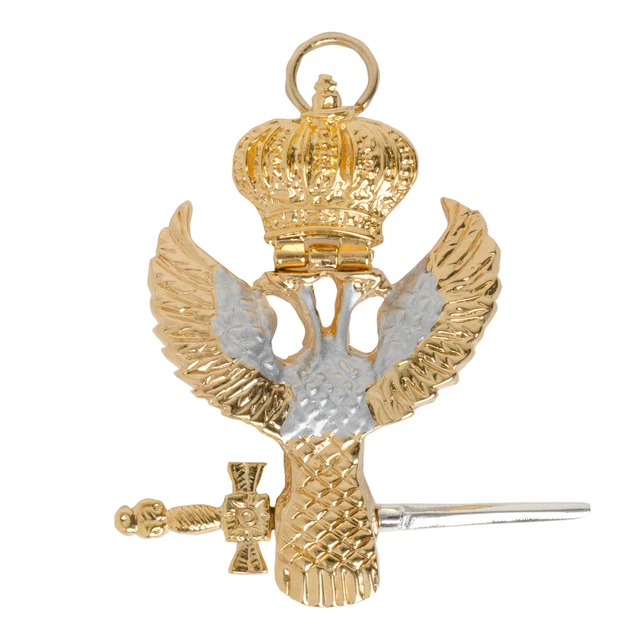 Neu Hochwertig Freimaurer Rose Croix 30th Grad Adler Für