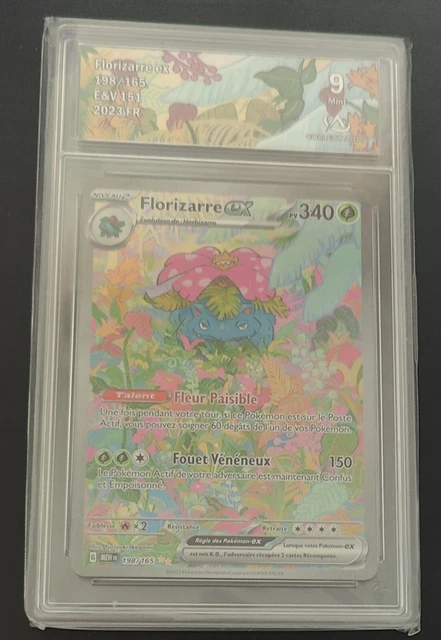 Carte Pokémon : Florizarre EX 198/165 MEW Ecarlate Violet 151 FRA Excellent