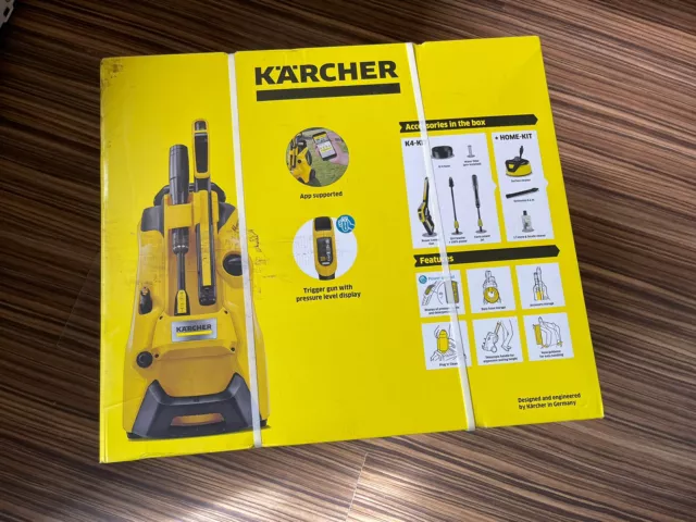 Karcher K4 Pressure Washer + Home Kit.