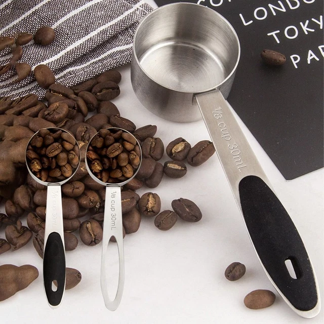 Accessori caffè in acciaio cucchiaini misura caffè misuratore