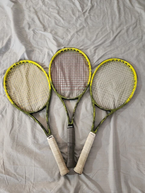 3x Prince EXO 3 Rebel Team 95 18x20 Tennis Racquets Racket 4 3/8