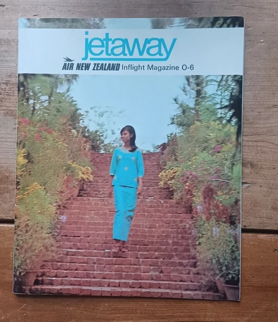 JETAWAY AIR NEW Zealand Inflight Magazine 06 1969 £25.00 PicClick UK