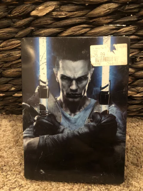 Star Wars The Force Unleashed II 2 Collector's Edition Xbox 360 Steel Book Case Star Wars The Force Unleashed II 2 Collector's Edition Xbox 360 Steel Book Case
