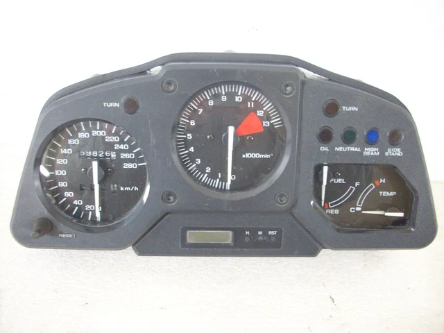 Honda VFR 750 RC36 I 1990-1993 Tachoscheiben Tacho SCHWARZ