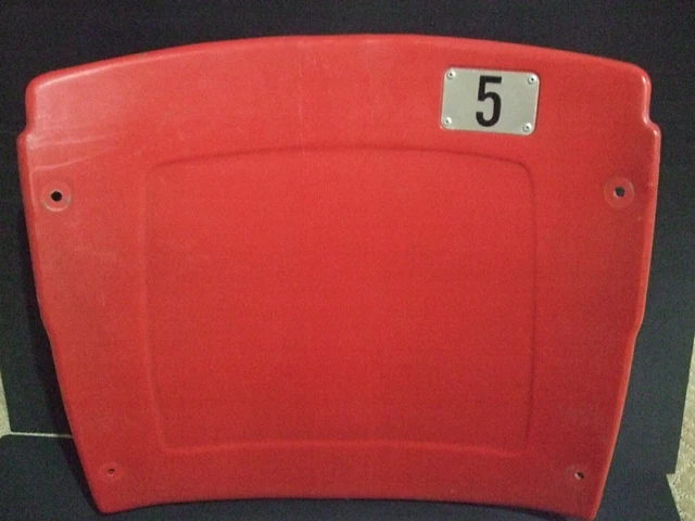 Busch Stadium seat back #5 Albert Pujols St Louis Cardinals