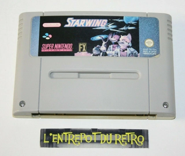 ++ cartouche de jeu super nintendo STARWING - FAH ++