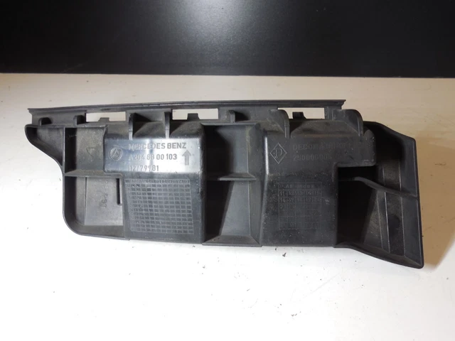08-11 Mercedes C300 Rear Bumper Left Driver Side Mount Bracket 2048800103