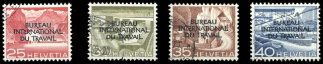 1950, Schweiz Internationale Arbeitsamt BIT, 87-90, gest., cto - 2719666