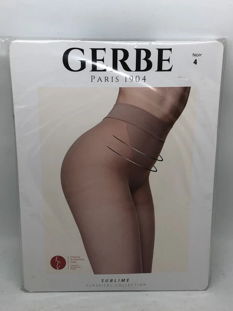 Collants Stretch Bleu Gerbe Femme - 2391888-bleu00
