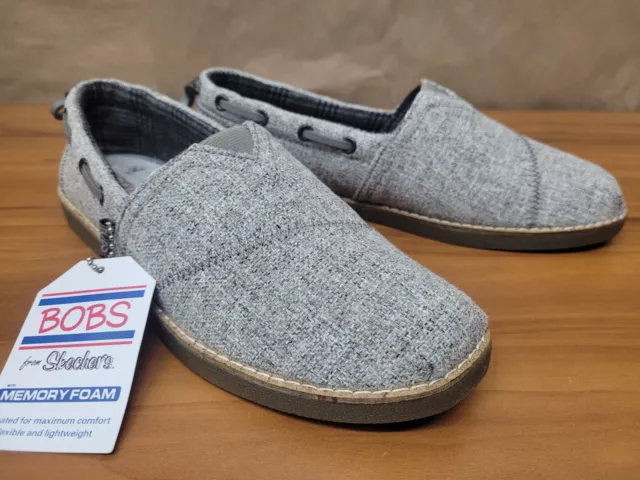 SKECHERS WOMEN S BOBS Chill Luxe Urban Frost Slip On Shoes 32688