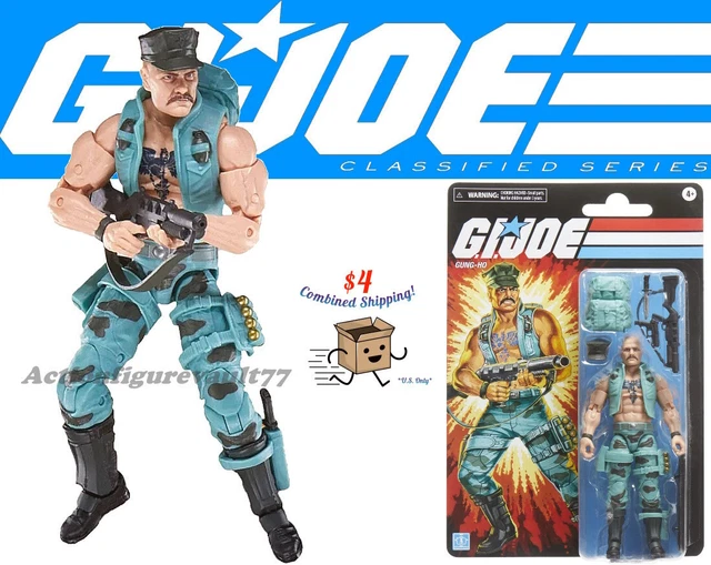 2022 GI JOE Classified Series 6" GUNGHO Retro Classic Walmart