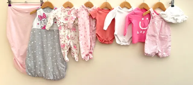 Baby Girls Bundle Of Clothing Age 0-3 Months Next Mini Club Disney