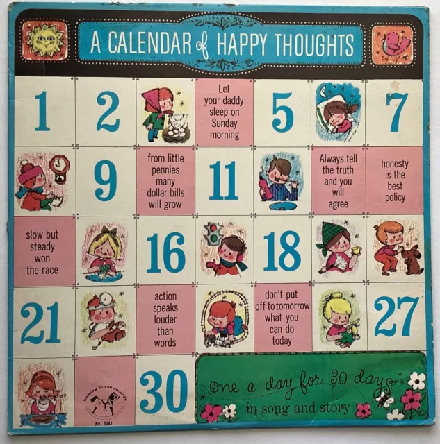 Fred Mendelsohn, dir - A Calendar of Happy Thoughts - Rocking Horse 5041 E/V+