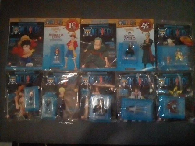 LOT DE 8 Figurines Neuf One Piece Hachette Collection EUR 18,00