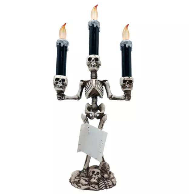 Candelabro Halloween Scheletro 2