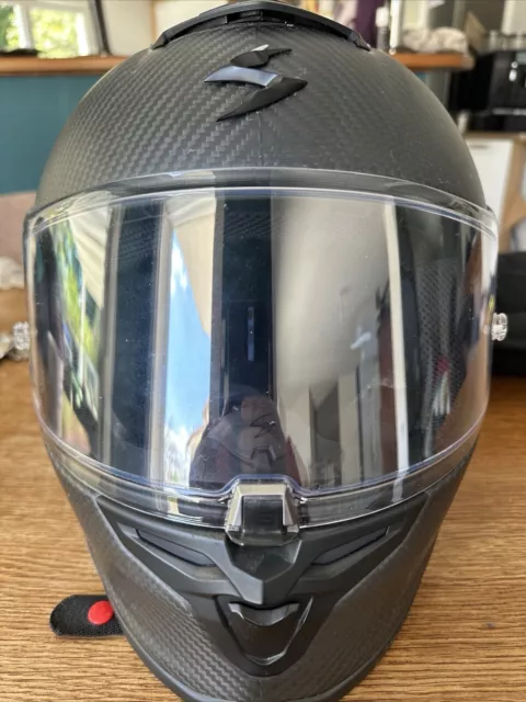 casque intégral moto scorpion R1 XL