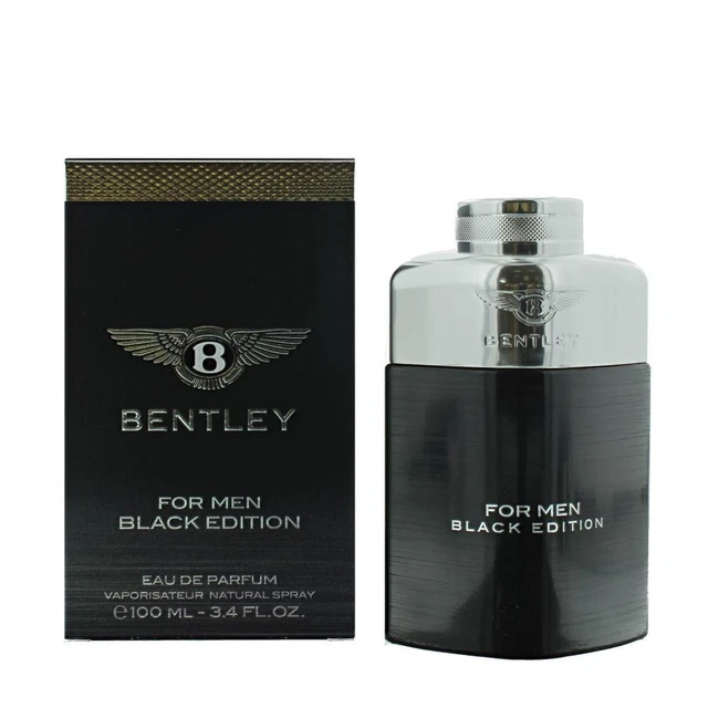 Bentley Black Edition by Bentley, 3.4 oz EDP Spray for Men