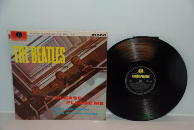 Die Beatles. Bitte bitte mich. Mono. Original Vinyl Album. 1963. L1.