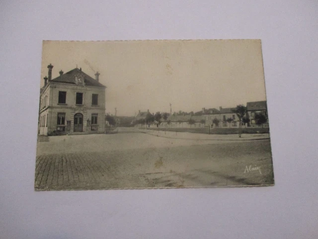 Cpa Oise 60 Ribecourt Place Et Mairie