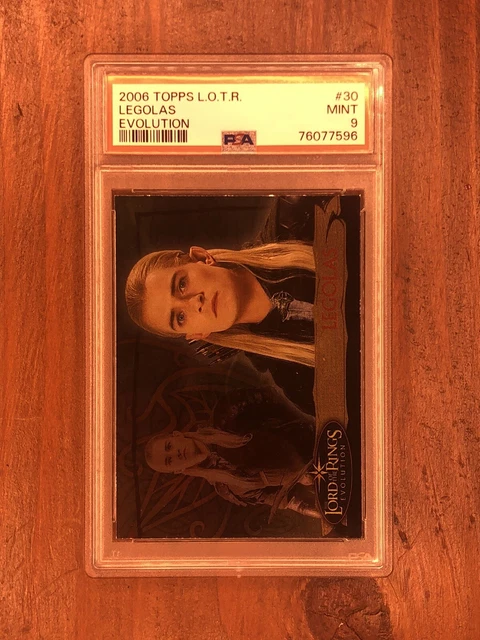 2006 Topps Lord Of The Rings Evolution Legolas #30 PSA 9 Mint